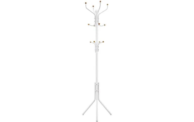 Songmics Garderobenständer 182 cm, white, Metall
