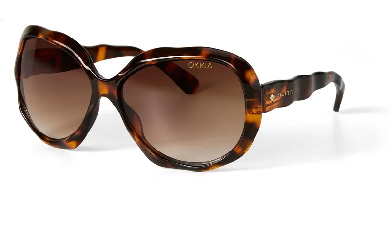 OKKIA Sonnenbrille Seletti California Classic Havanna, Yellow lens