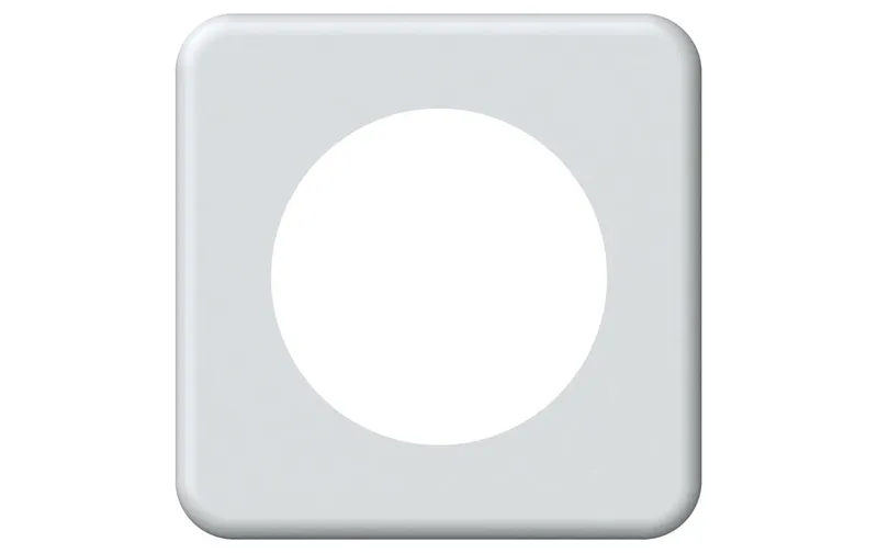 Hager ORIGIN UP-Abdeckrahmen 1-FACH Ø 58 mm ws