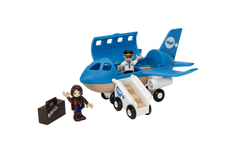 BRIO Eisenbahn blues Flugzeug
