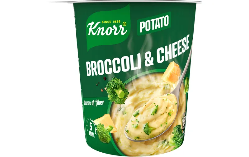 Knorr Potato Snack Broccoli & Cheese mit Brokkoli und Käse, 50 g