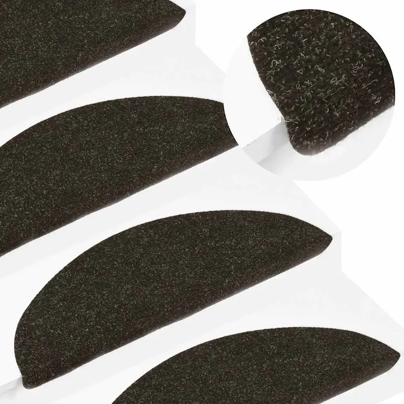 Stufenmatten Selbstklebend 20 Stk. Anthrazit 56x17x3 cm