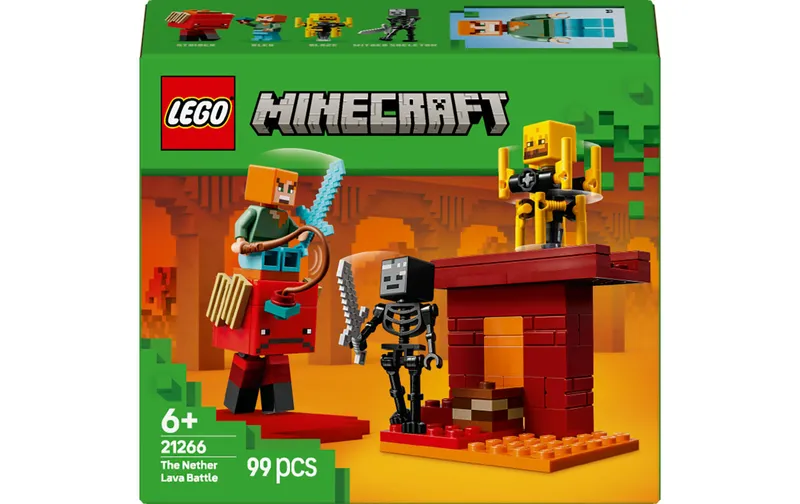 LEGO® Minecraft il Lava-Duell im Nether 21266