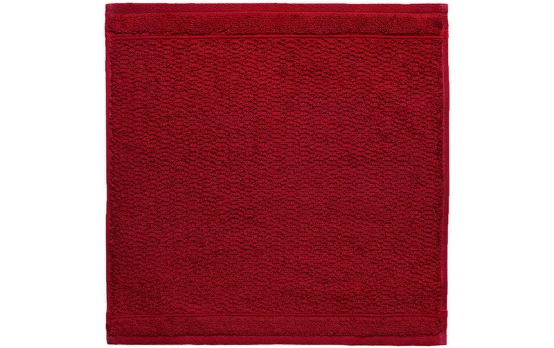 Frottana Waschlappen Pearl 30 x 30 cm, red