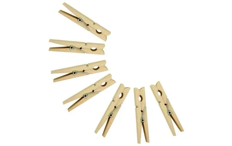 MSV Wäscheklammern 10 cm, 24 pieces