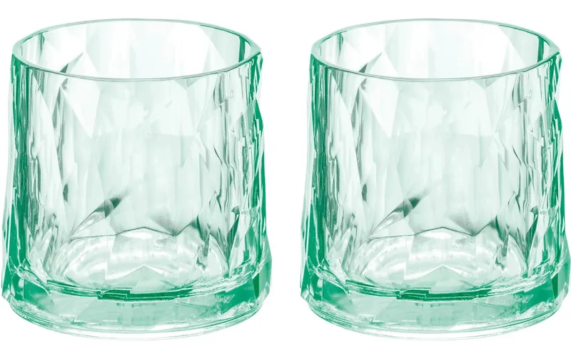 Koziol Trinkglas Club No. 2 250 ml, 2 pièces, Jade