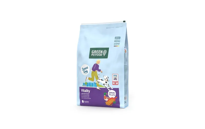 Green Petfood Trockenfutter Vitality with Insects und Duck 7.5 kg