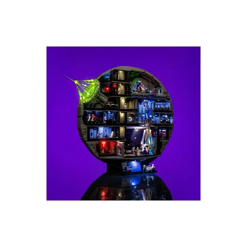 Light My Bricks LED-Licht-Set für LEGO® 75419 Star Wars UCS Todesstern