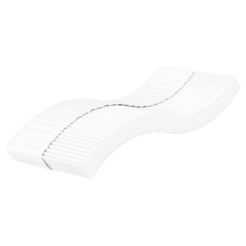 Schaumfabricmatratze white 100x200 cm Härtegrad H2 H3