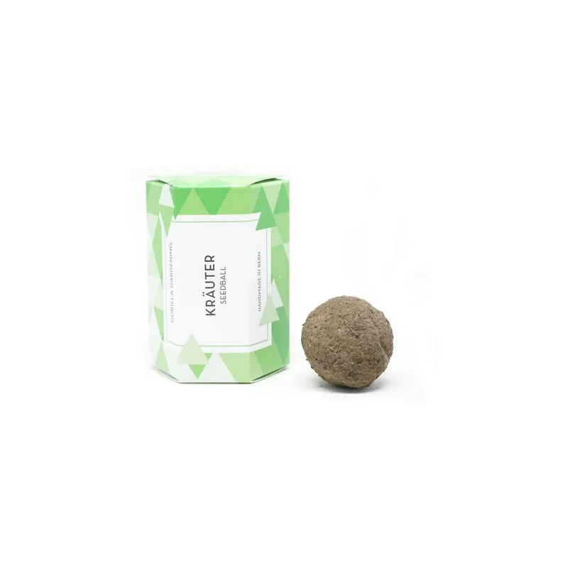 Gorilla Gardening Kräuter Seedball einzeln