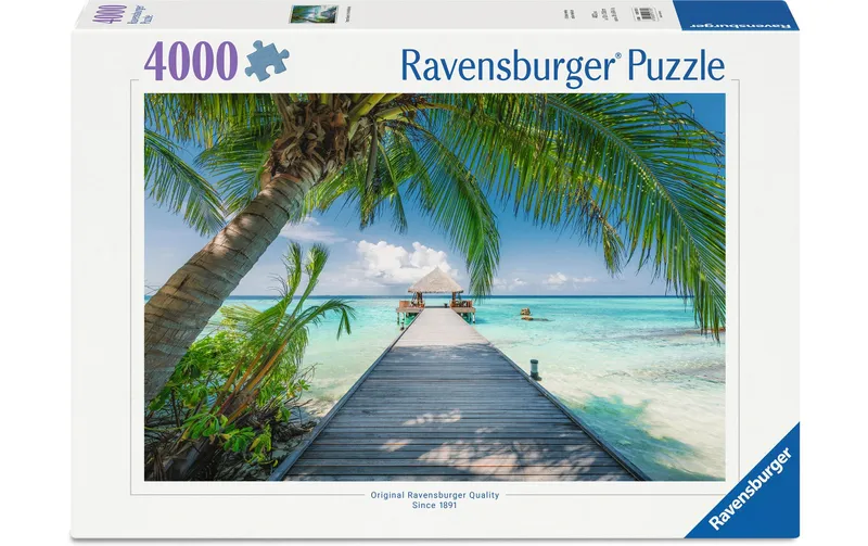 Ravensburger Puzzle Traumstrand auf les Malediven 4000 Teile