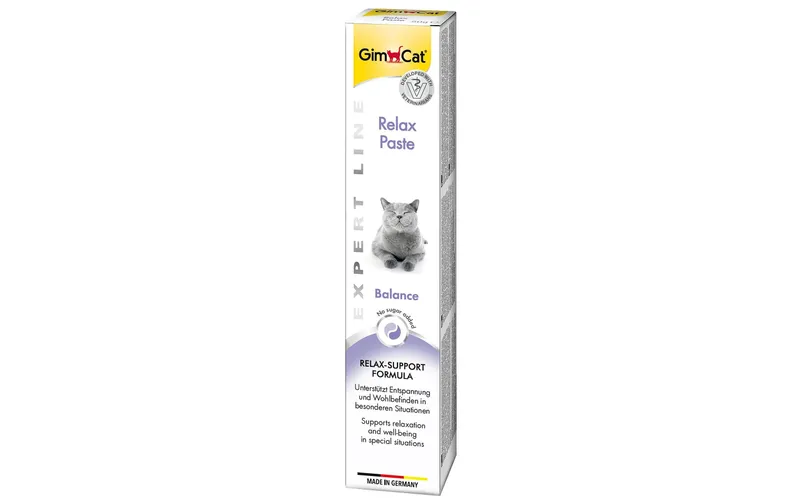 Gimpet Katzen-Nahrungsergänzung Relax Paste, 50 g