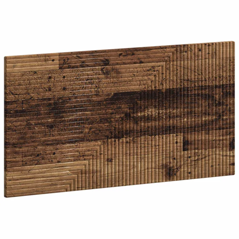 Wandmontiertes Kopfteil HAARLEM Altholz derivato del legno