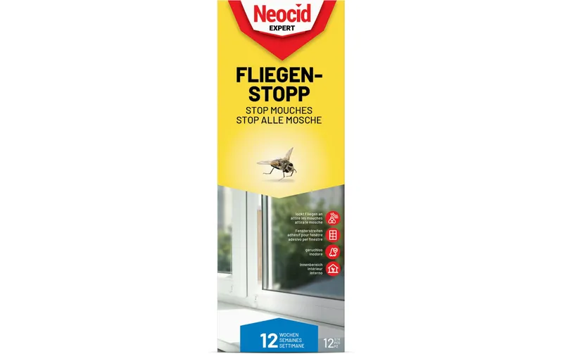Neocid Expert Insektenfalle Fliegen-Stopp, 12 pieces