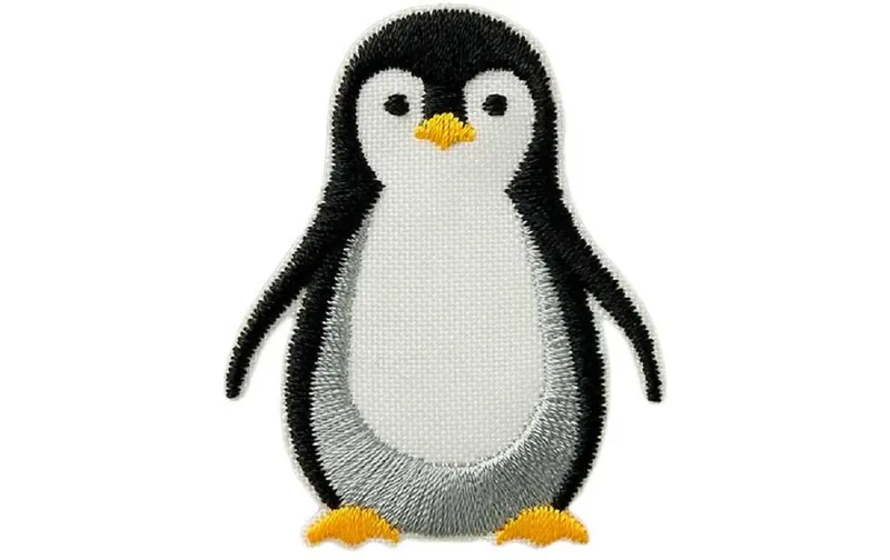 Mono-Quick Aufbügelbild Recycl-Patch Pinguin 1 pieces