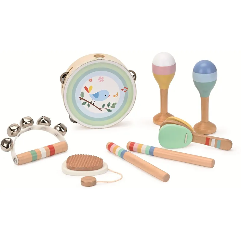 Spielba Holzspielwaren Musik-Set Holz