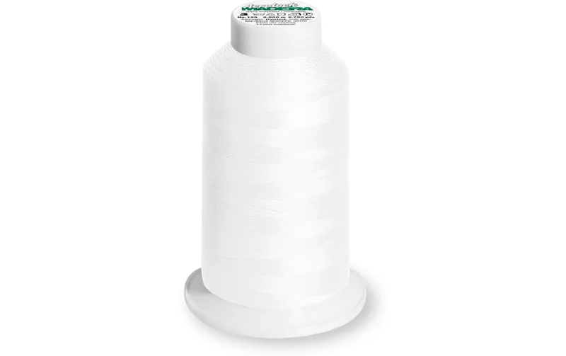 Madeira Näh-, Quilt et Overlockgarn Aerolock 125 blanc, 2500 m