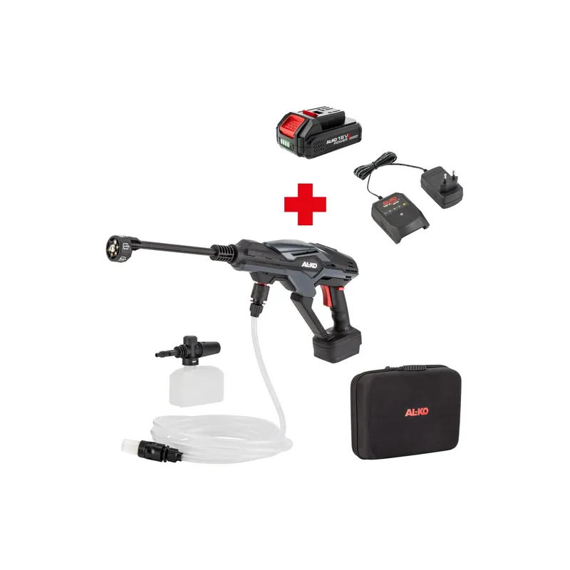 AL-KO Akku-Hochdruckreiniger PWD 1845 Set