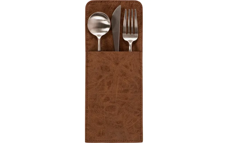 Tiseco Tischset Truman 10 cm x 25 cm, Walnuss