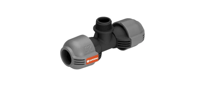 GARDENA T-Stück 2787, 25 mm x 3/4"-Aussengewinde