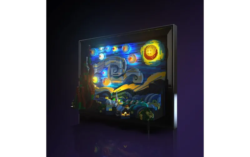 Light My Bricks LED-Licht-Set pour LEGO® Vincent van Gogh 21333