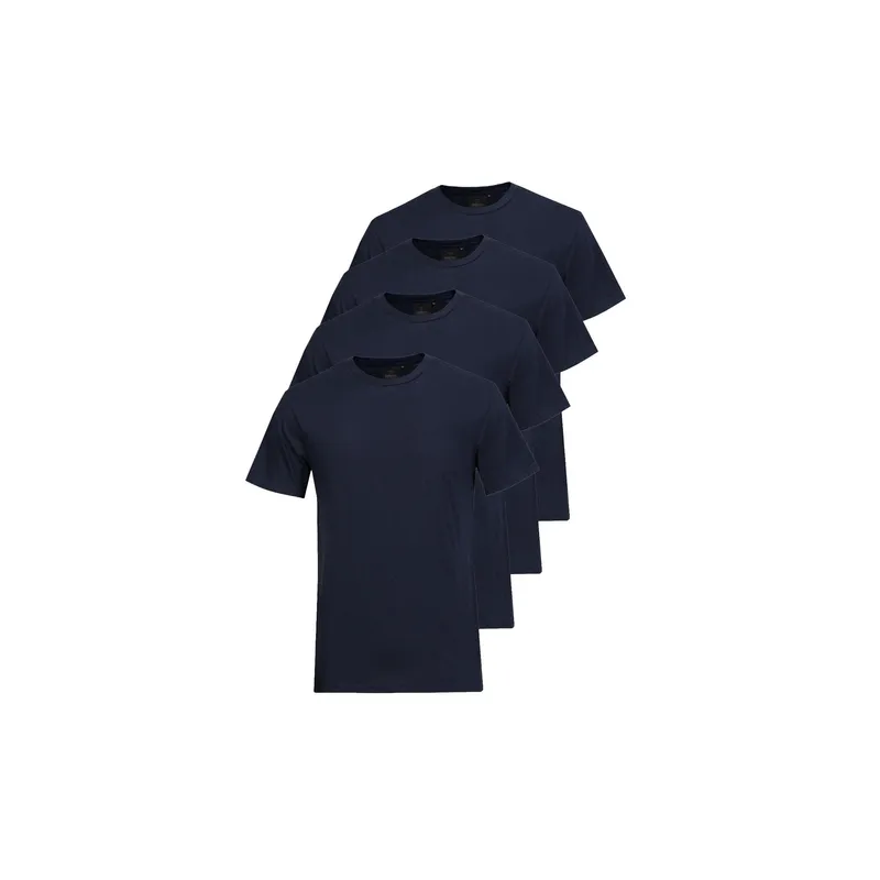 Switcher 4er-Pack Unisex T-Shirt Max Marineblau, XXL