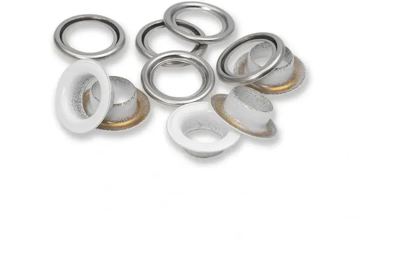 Prym Ösen + Scheiben 11 mm, nero-Silber