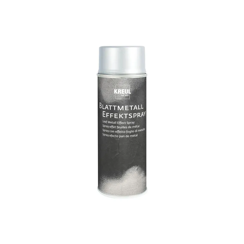 Kreul Effektfarbe Kreul Blattmetall Silber, 400 ml
