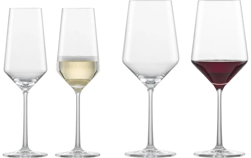 Schott Zwiesel Weingläser-set Pure Date Night 297 ml, 4 pezzi, trasparente