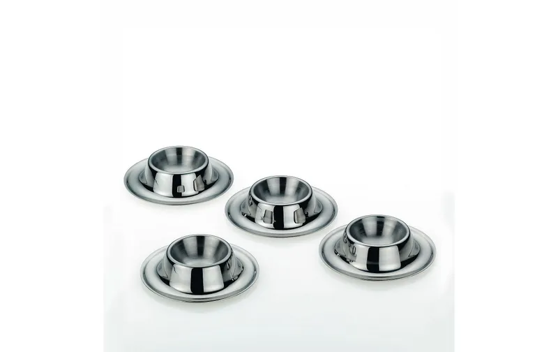 Kela Eierbecher Vision 4 pieces, Silber