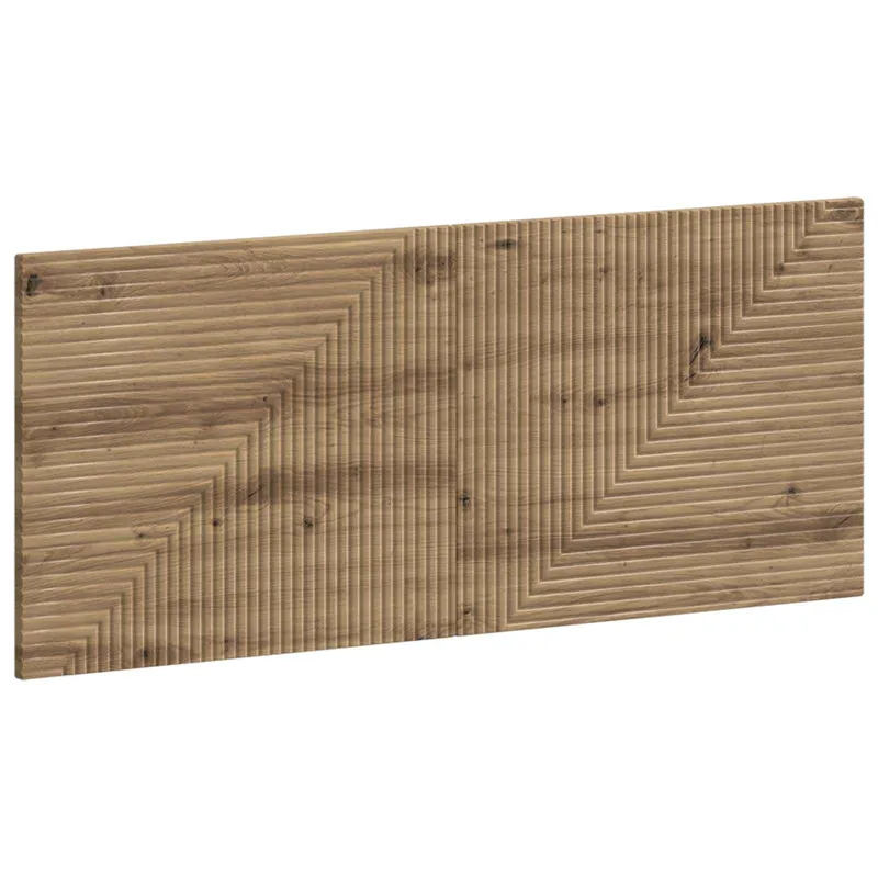 Wandmontiertes Kopfteil HAARLEM Artisan-Eiche derivato del legno