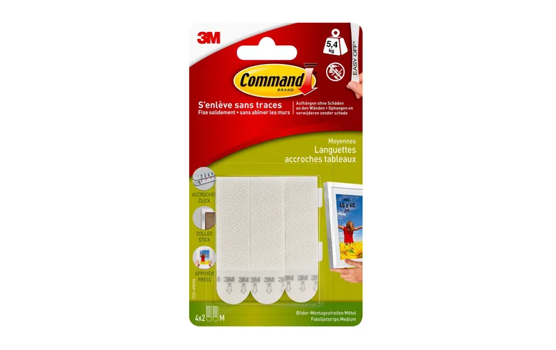 Command Klebepad Command M 5.4 kg, bianco, 4 Set