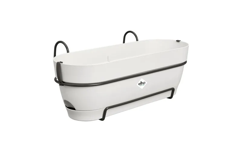 Elho Pflanzentopf Vibia Campana Balkonkasten Allin1 50 cm Weiss