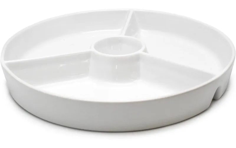 Nerthus Snackteller 1 Stück, Weiss, 18.5 cm
