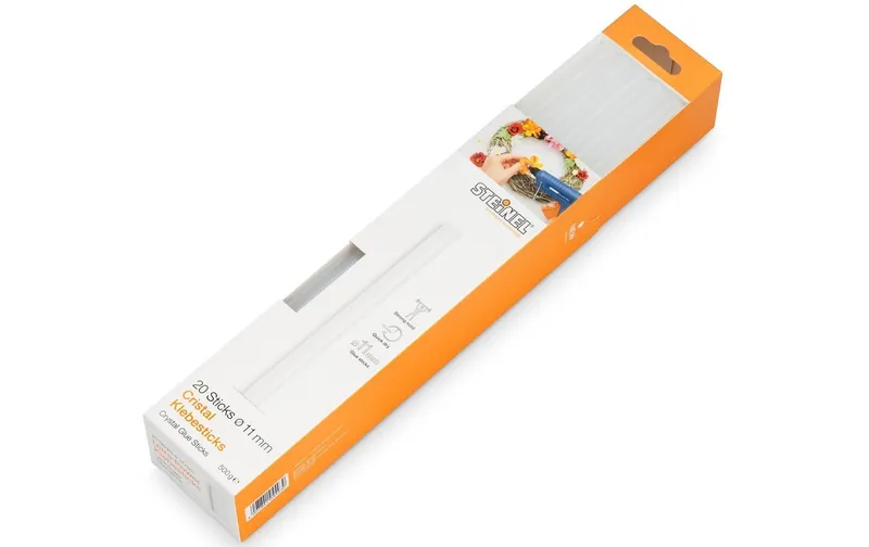 Steinel Klebesticks Cristal 250 mm, 20 Sticks transparent, 500 g