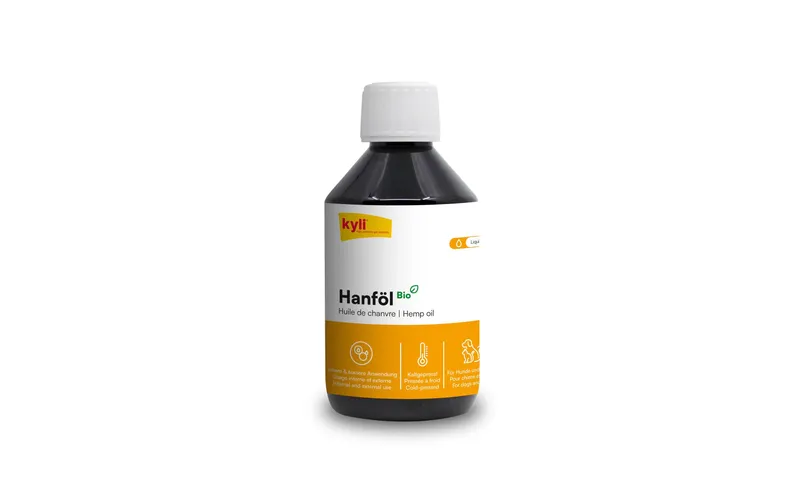kyli Hunde-Nahrungsergänzung Hanföl, 250 ml