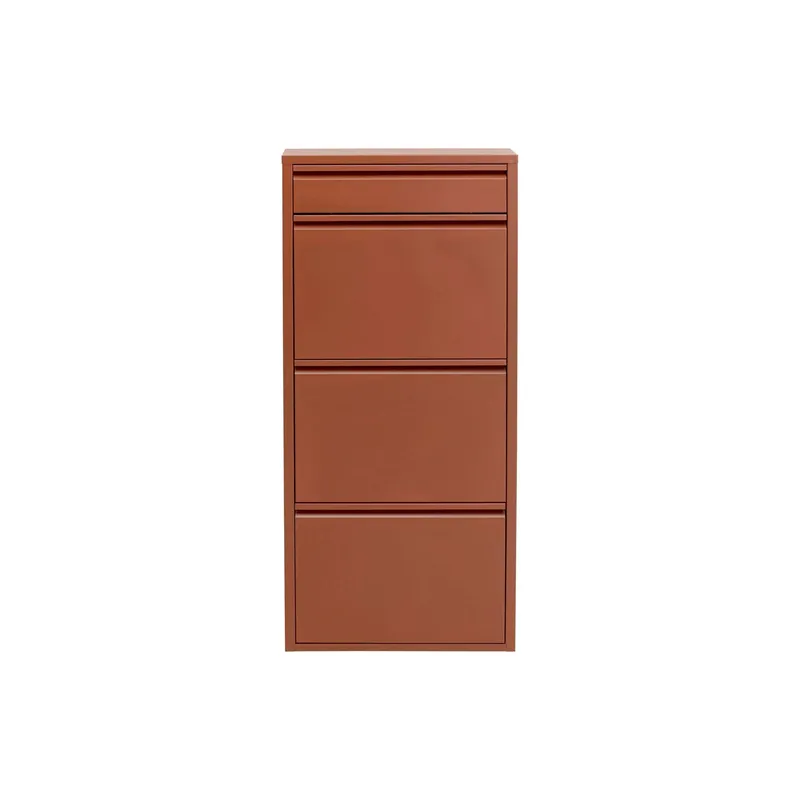 Kare Schuhschrank Caruso 3 Plus 1, Braun