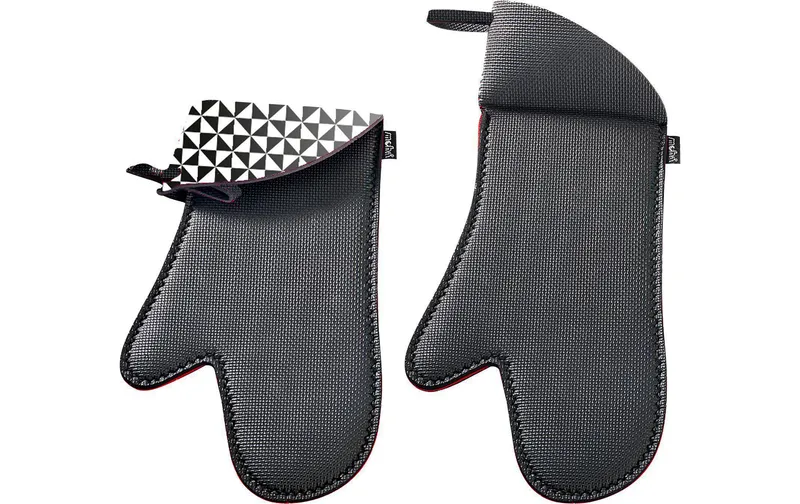 Moha Küchenhandschuh Maxi Protector black/red