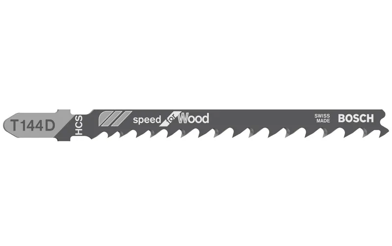 Bosch Professional Stichsägeblatt T 144 D Speed for Wood, 5 pieces