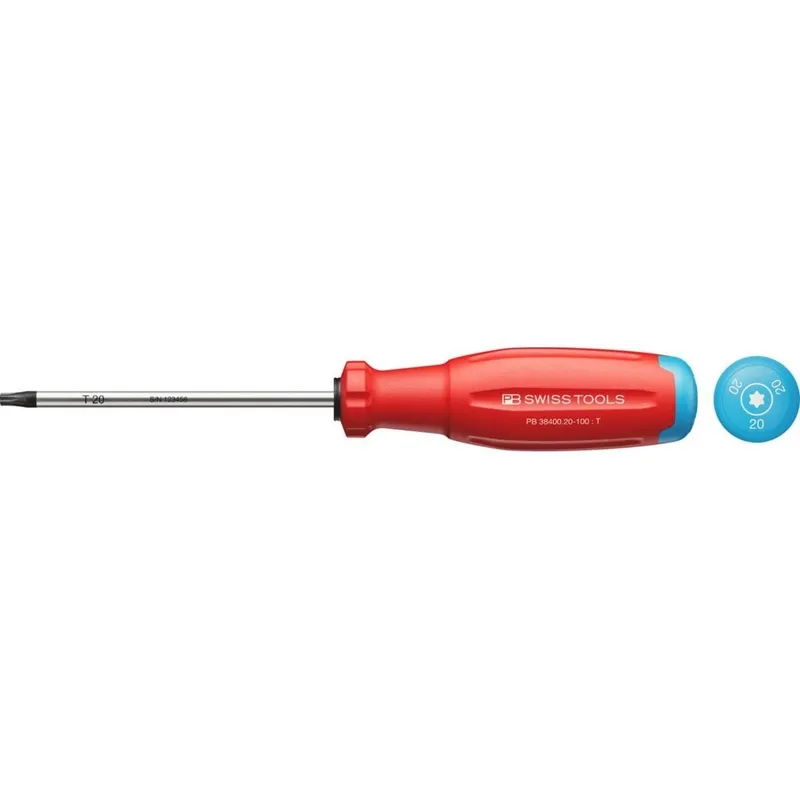 PB Swiss Tools Schraubenzieher 38400 SwissGrip Evo TX 20 100 mm