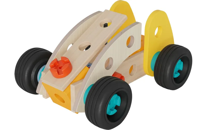 Eichhorn Bausteinmodell Mini Rennauto