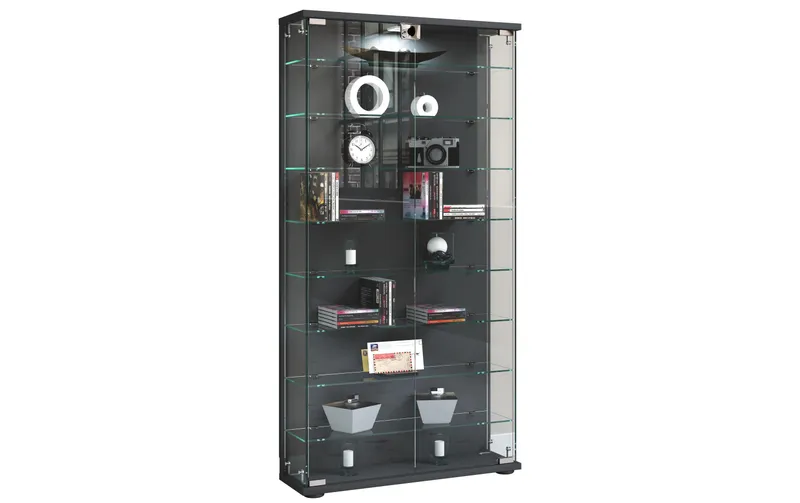 VCM Vitrine Stelas L 59 x 114 cm, Anthrazit