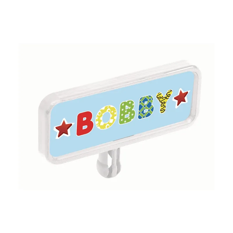 Big Zubehör Set Bobby Car Nummernschild