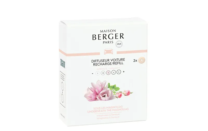 Maison Berger Autodiffusor Refill Sous les Magnolias 2 pièces