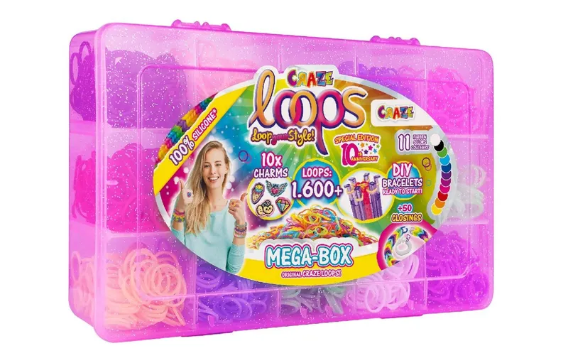 Craze Bastelbox Loops – Mega Box 1600 Loops