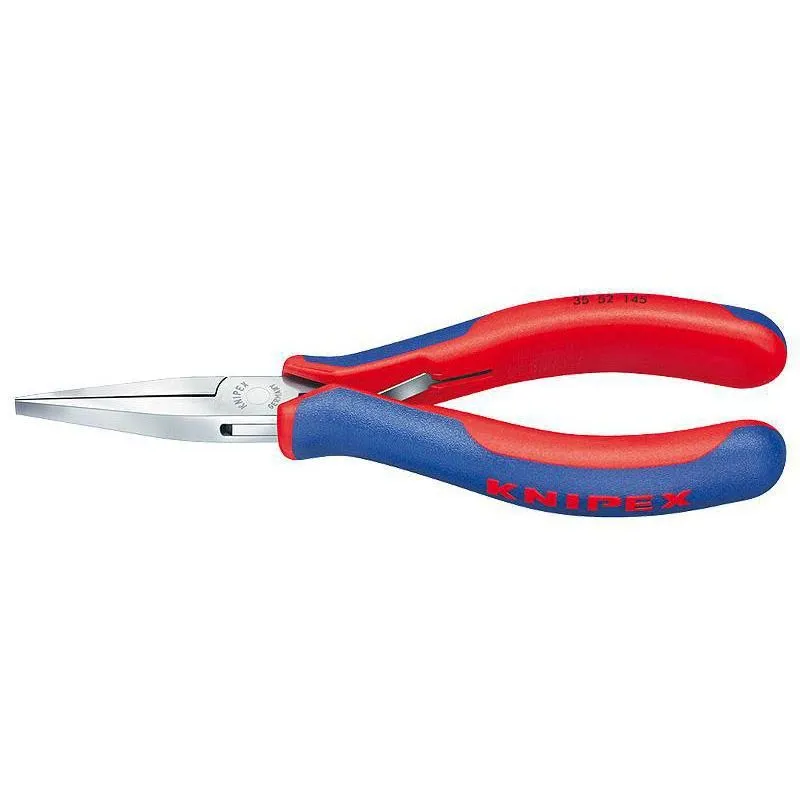 Knipex Elektronik-Greifzange 145 mm flache Baken