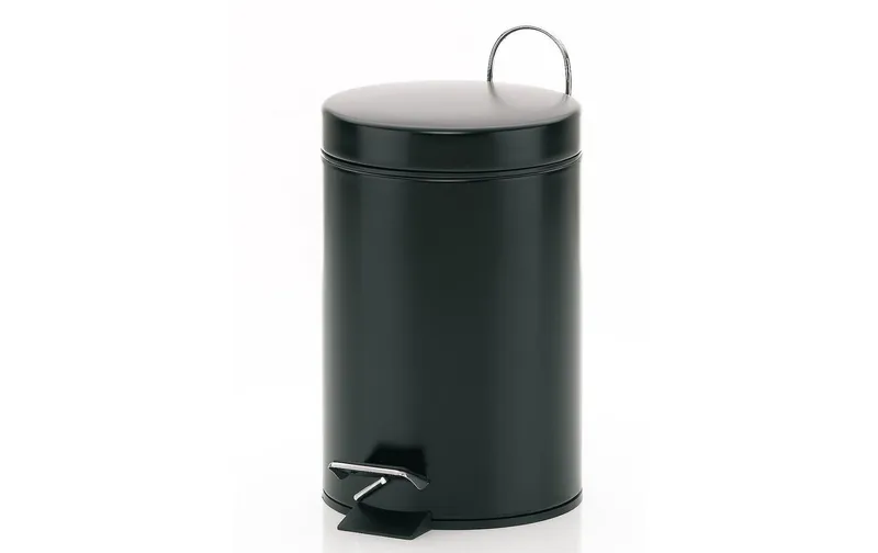 Kela Poubelle Cosmétique Monaco 3 l, Noir