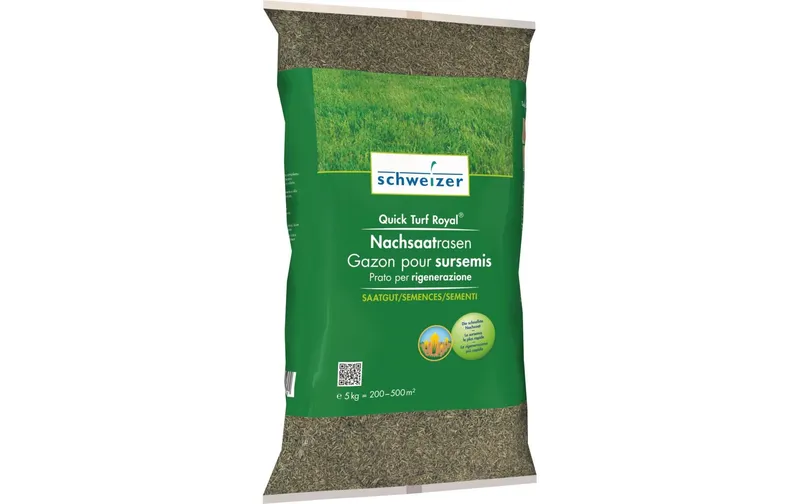Eric Schweizer Nachsaat-Rasen Quick Turf Royal, 5 kg