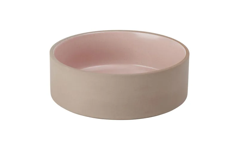 OYOY Keramiknapf Sia L, Ø 19.5 x H 6.5 cm, Rose