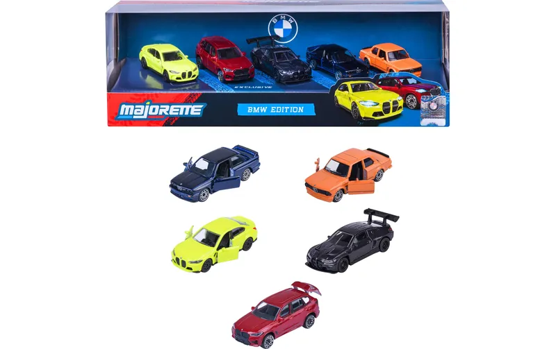 Majorette BMW 5 Pieces Giftpack Metall, 1:64